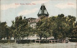 Court House Kinsley, KS Postcard Postcard Postcard