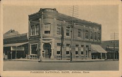 Farmers National Bank Abilene, KS Postcard Postcard Postcard