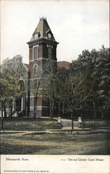 Ottowa County Court House Postcard