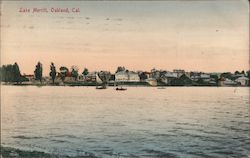 Lake Meritt Postcard