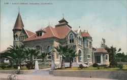 Public Library Postcard