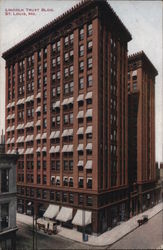 Lincoln Trust Bldg. St. Louis, MO Postcard Postcard Postcard