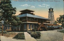 Construction and Repair Main Office, Naval Station Postcard