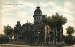 Court House El Paso, TX Postcard Postcard Postcard