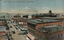 Bird's Eye View, Looking West Postcard