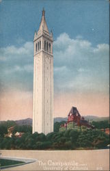 The Campanile, University of California Berkeley, CA Postcard Postcard Postcard