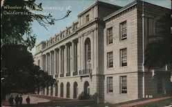 Wheeler Hall, University of California Postcard