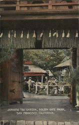 Japanese Tea Garden, Golden Gate Park Postcard