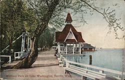 Madison Park on Lake Washington Seattle, WA Postcard Postcard Postcard