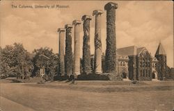 The Columns, University of Missouri Columbia, MO Postcard Postcard Postcard