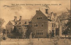 Read Hall (Ladies' Dormitory) University of Missouri Postcard