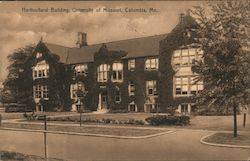 Horticultural Building, University of Missouri Postcard