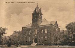 Law Building, University of Missouri Columbia, MO Postcard Postcard Postcard