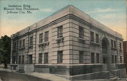 Isolation Bldg., Missouri State Penitentiary Jefferson City, MO Postcard Postcard Postcard