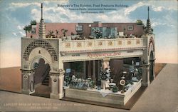 Ridgeway's Tea Exhibit, Food Products Building Postcard