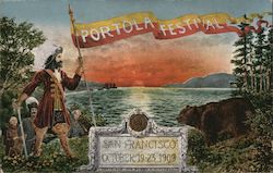 Portola Festival San Francisco October 19-23 1909 California Postcard Postcard Postcard