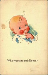 Who Wants To Cuddle Me? Postcard