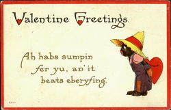 Valentine Greetings Postcard