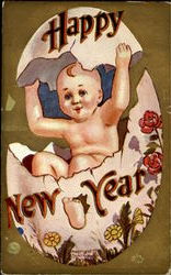 Happy New Year Postcard