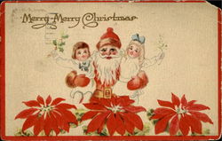 Merry Merry Christmas Postcard