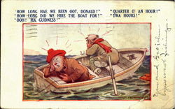 Rowboat Postcard