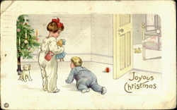 Joyous Christmas Postcard