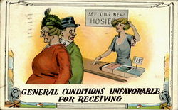 See Our New Hosie Comic, Funny Postcard Postcard