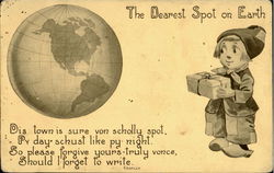 The Dearest Spot On Earth Dutch Children Postcard Postcard