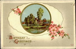 Birthday Greetings Postcard Postcard