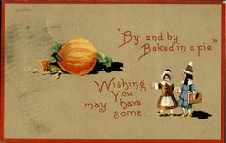 By And By Baked In A Pie Children Postcard Postcard