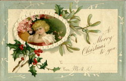 A Merry Christmas To You Postcard