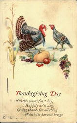 Thanksgiving Day Postcard