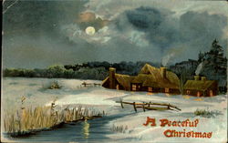 A Peaceful Christmas Postcard