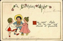 A Birthday Wish Postcard Postcard