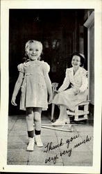 Elizabeth Kenny Foundation Girls Postcard Postcard