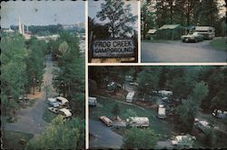 Frog Creek Campground - Carowinds Charlotte, NC Postcard Postcard Postcard