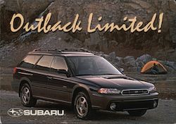 1997 Subaru Outback Limited Cars Postcard Postcard Postcard