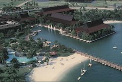 Polynesian Village Resort, Walt Disney World Postcard