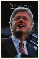 Bill Clinton Presidents Postcard Postcard Postcard