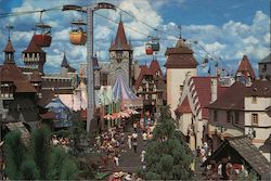 Skyway Over Fantasyland Orlando, FL Postcard Postcard Postcard