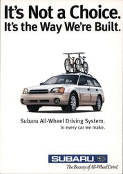 Subaru, The Beauty of All-Wheel Drive Postcard