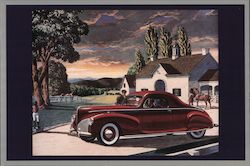 1940 Lincoln, Touring America, Rolling Thunder Cars Postcard Postcard Postcard