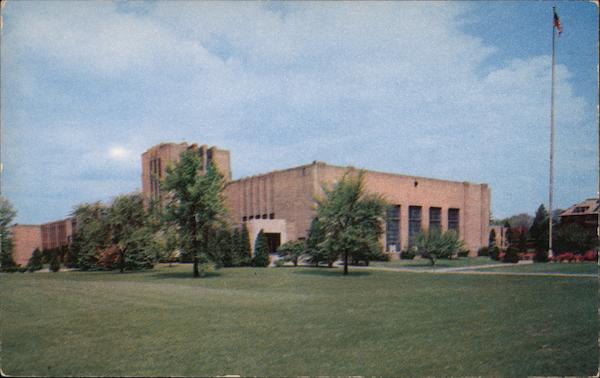 A.D. Eisenhower Senior High School Norristown, PA Postcard