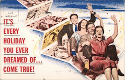 Cinerama: It's Every Holiday You Ever Dreamed Of...Come True! Postcard