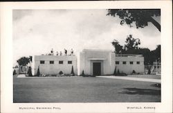 Municipal Swimming Pool Winfield, KS Postcard Postcard Postcard