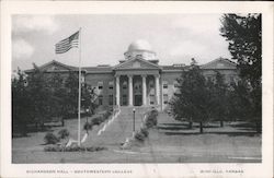 Richardson Hall, Southwestern College Postcard