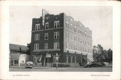 La Gonda Hotel Winfield, KS Postcard Postcard Postcard