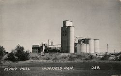 Flour Mill Winfield, KS Postcard Postcard Postcard