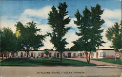 Hi-Plains Motel Postcard