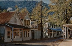 Deserted Street Postcard